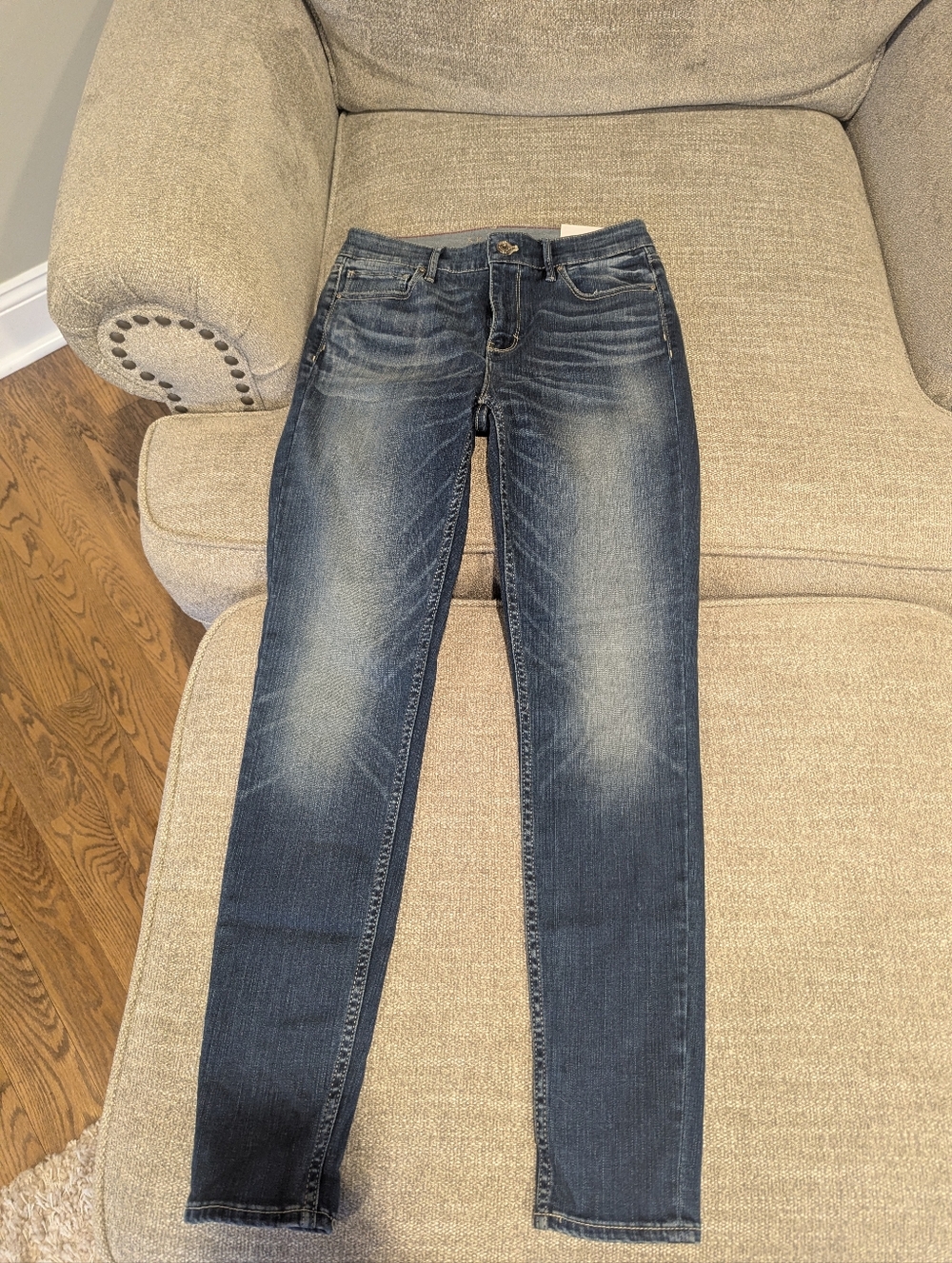 WHBM High rise Skinny Ankle
